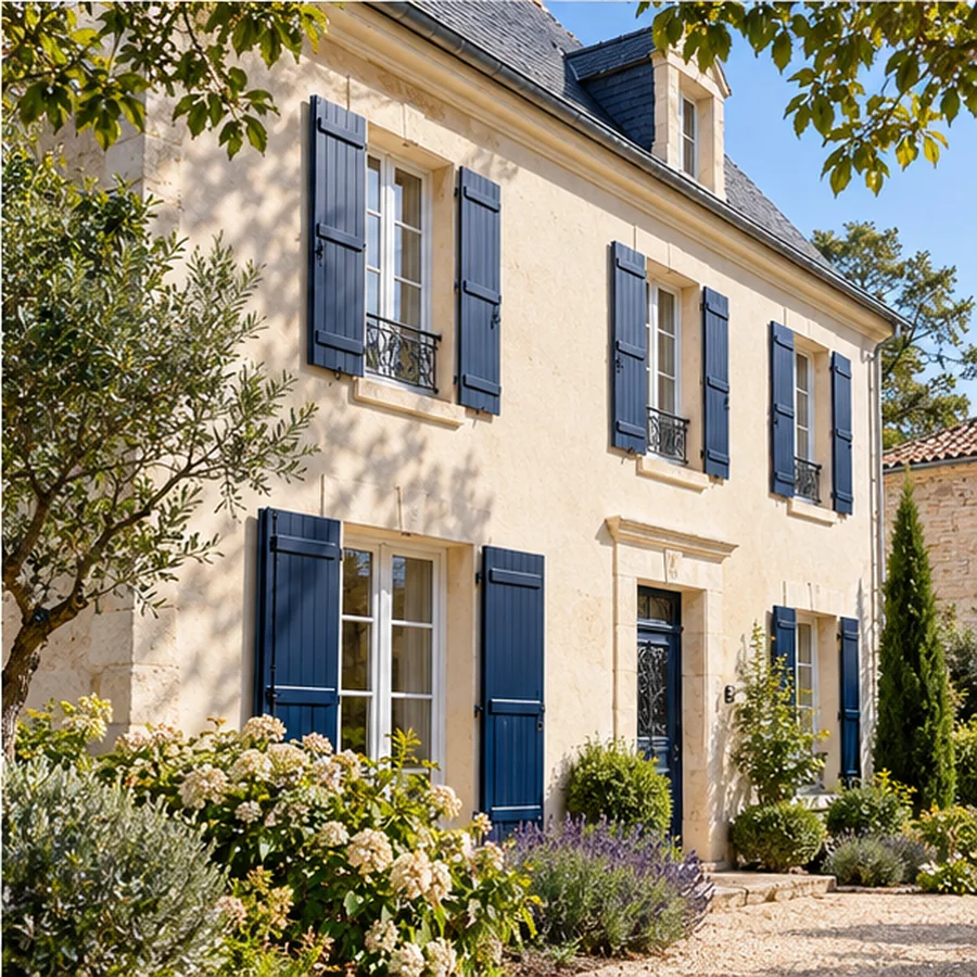 Illustration de façade de maison et de couverture